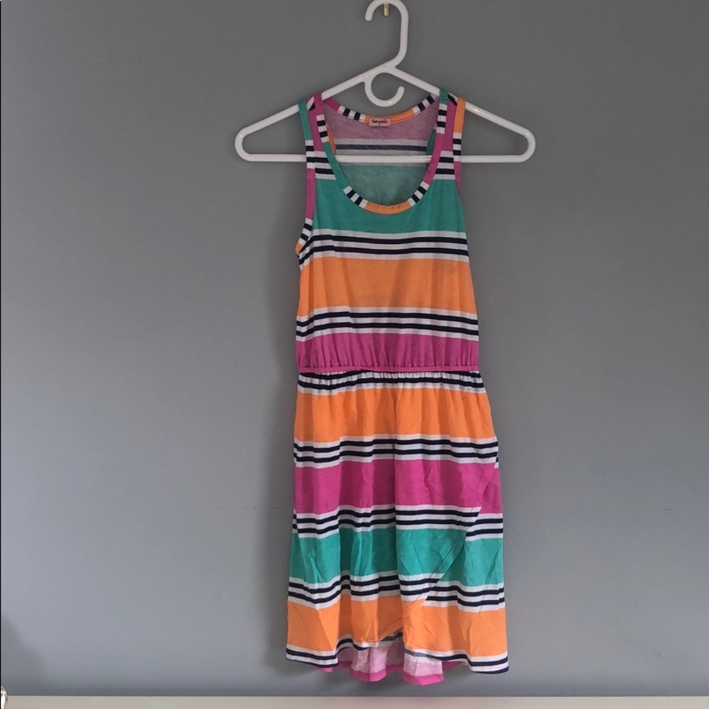 Splendid Girl’s Striped Summer Dress - 10